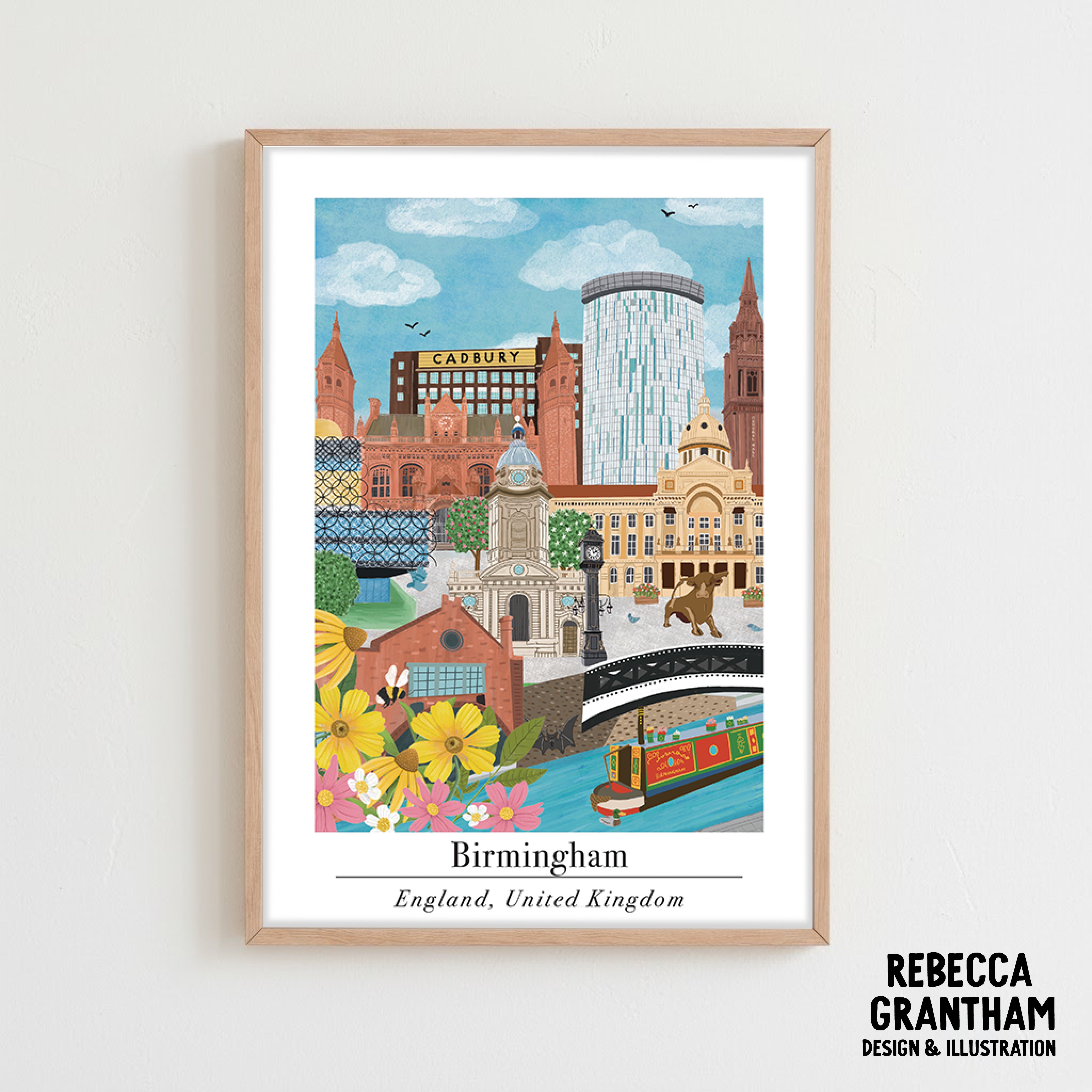 Birmingham - Destination Collection (A4, A5, A3) – Rebecca 