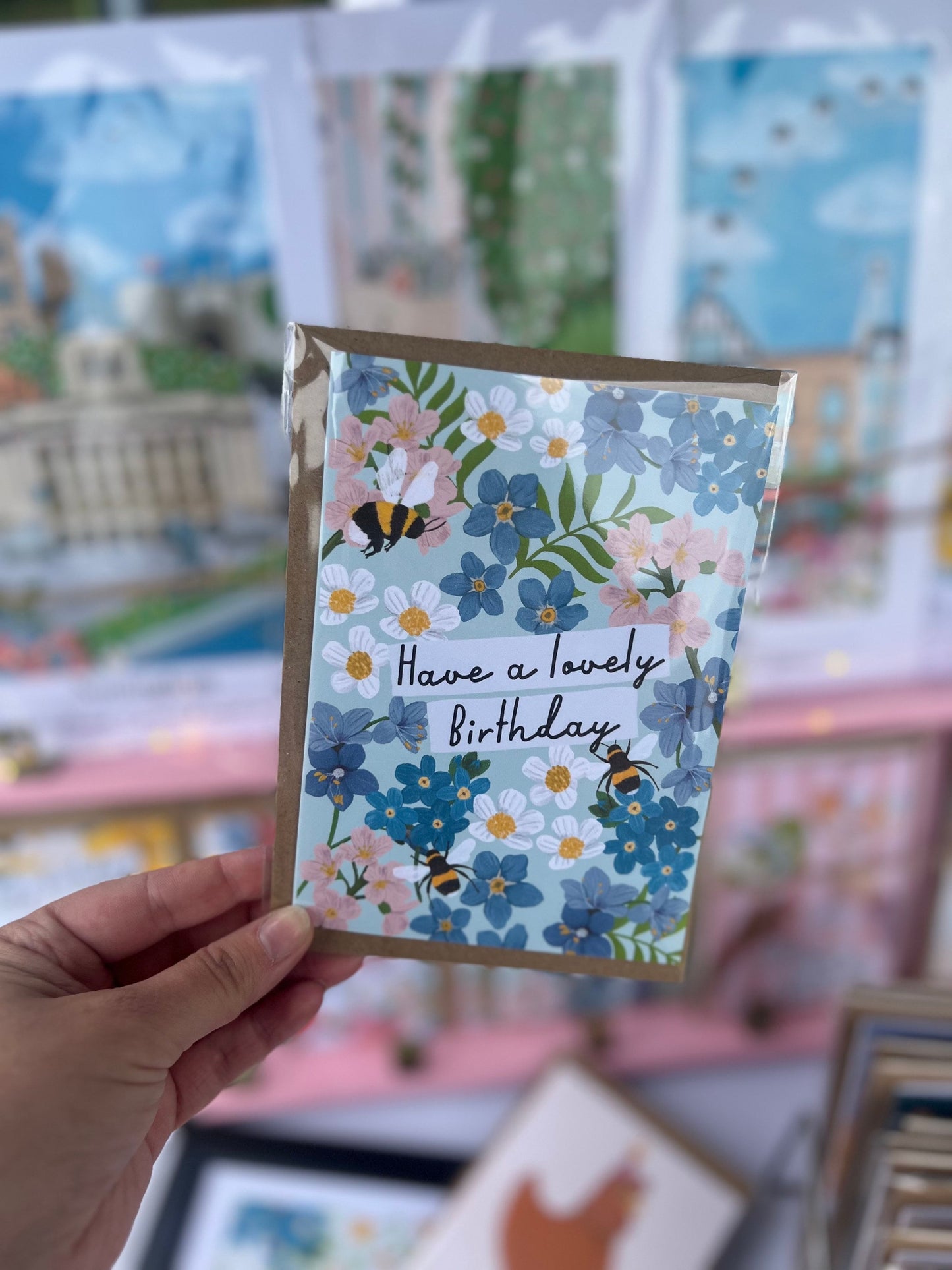 Have a lovely birthday -A6 Greetings Card
