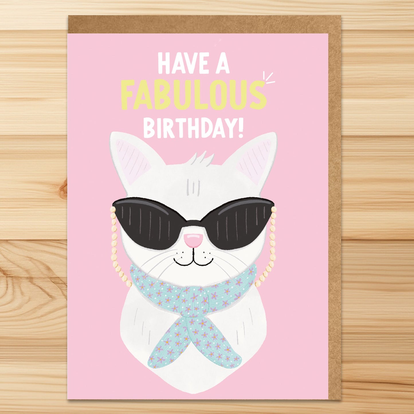 Have a fabulous Birthday - A6 Greetings Card