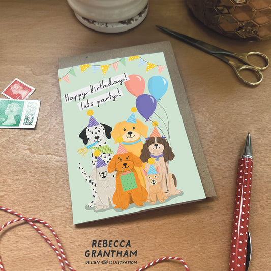 Happy Birthday - A6 Greetings card
