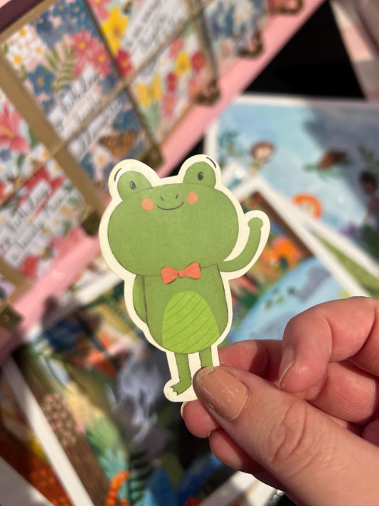 Frog Gloss Sticker