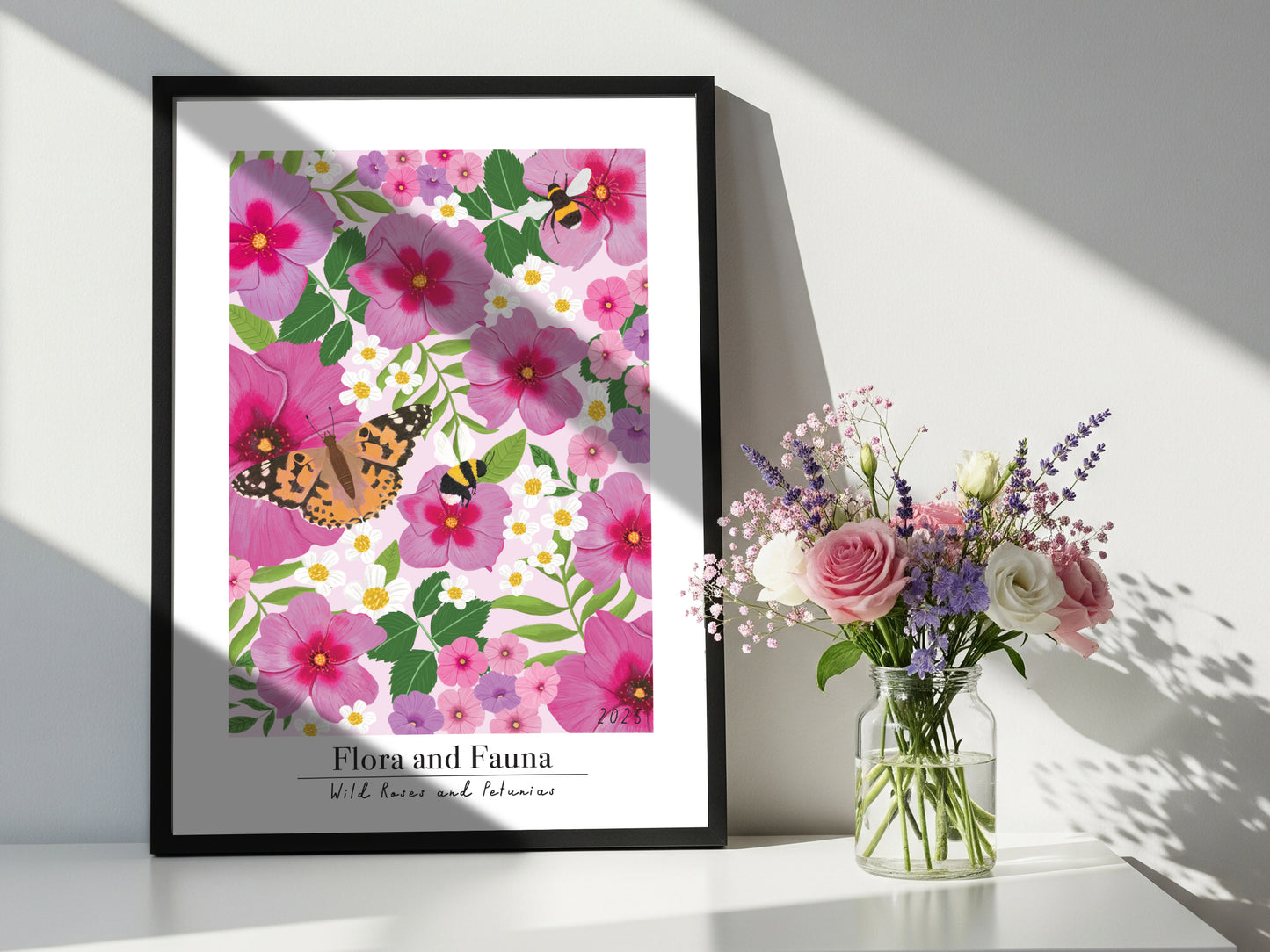 Wild Roses - Flora and Fauna Collection (A3, A4, A5)