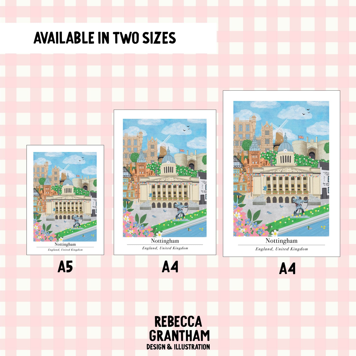 Nottingham - Destination Collection (A4, A5, A3)