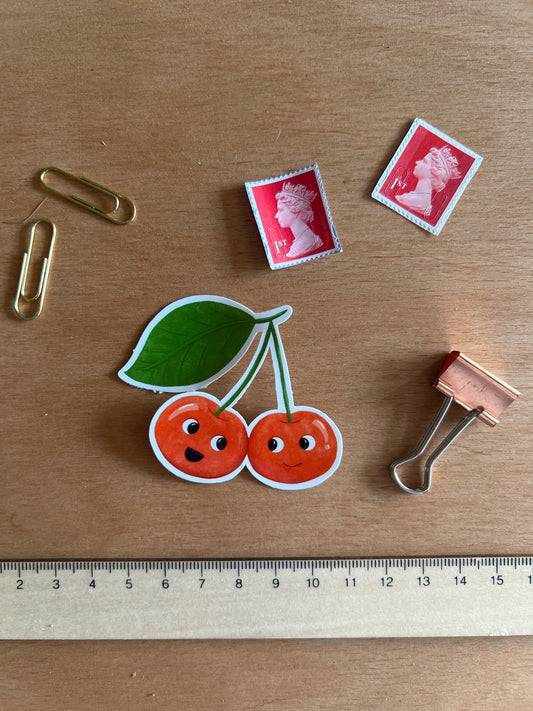 Happy Cherry - Sticker